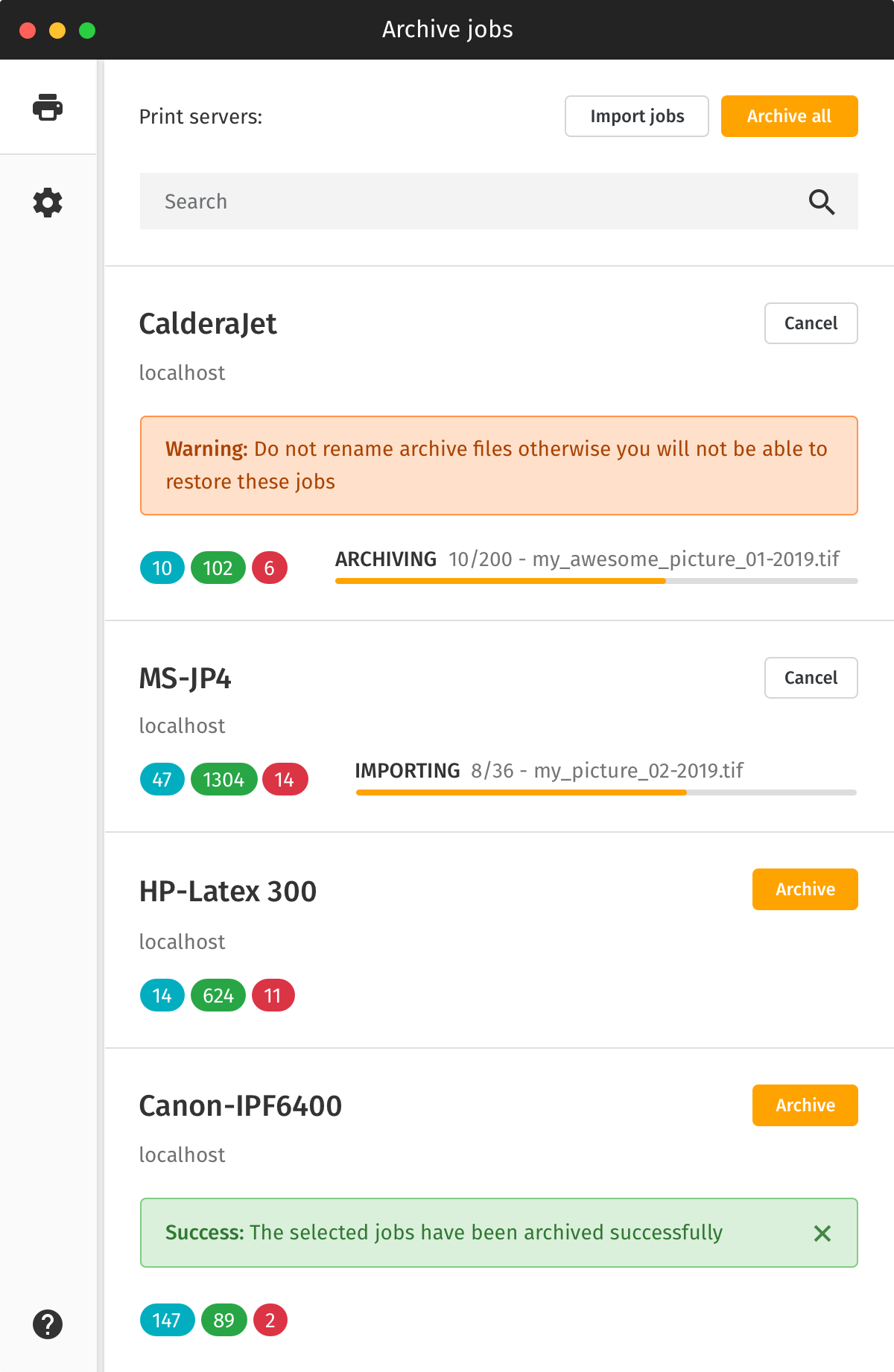 Implemented MVP