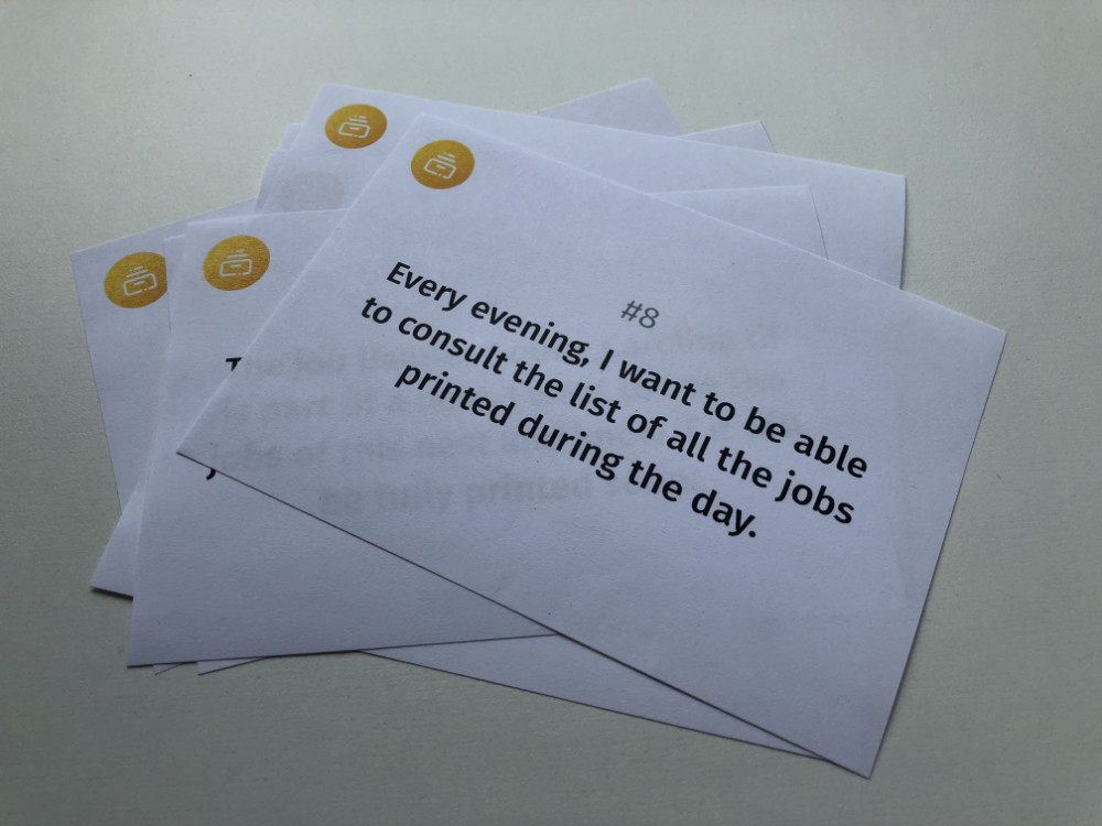 Scenarios based on user stories